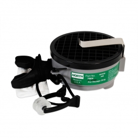North Safety Mouthbit Respirator for Escape from Ammonia