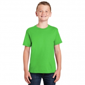 Gildan 8000B Youth DryBlend T-Shirt - Electric Green