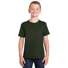 Gildan 8000B Youth DryBlend T-Shirt - Forest