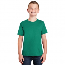 Gildan 8000B Youth DryBlend T-Shirt - Kelly Green