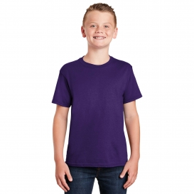 Gildan 8000B Youth DryBlend T-Shirt - Purple