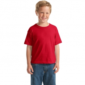 Gildan 8000B Youth DryBlend T-Shirt - Red