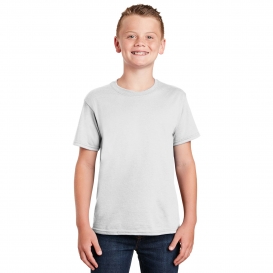 Gildan 8000B Youth DryBlend T-Shirt - White