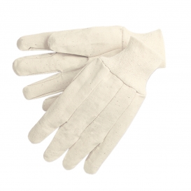 Memphis 8100C Premium Cotton Canvas Gloves - Clute Pattern - Knit Wrist