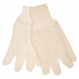 Memphis 8100P Cotton Canvas Gloves - Knit Wrist - Straight Thumb
