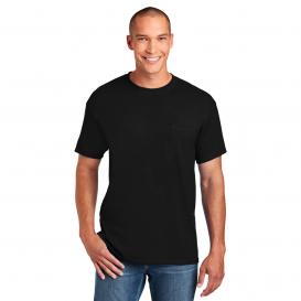 Gildan 8300 DryBlend Pocket T-Shirt - Black