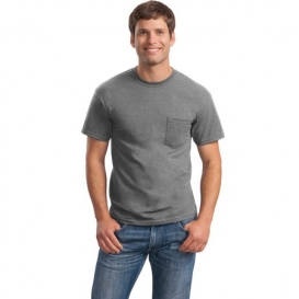 Gildan 8300 DryBlend Pocket T-Shirt - Sport Grey