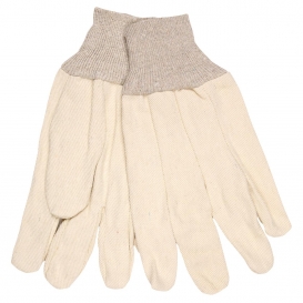 MCR Safety 8300C Premium Heavy Weight Cotton Canvas Gloves - Clute Pattern - Knit Wrist