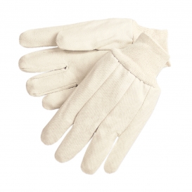 Memphis 8300C Premium Heavy Weight Cotton Canvas Gloves - Clute Pattern - Knit Wrist