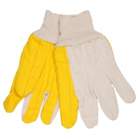 MCR Safety 8516 Golden Chore Gloves - Fleece Quilted Palm - Knit Wrist