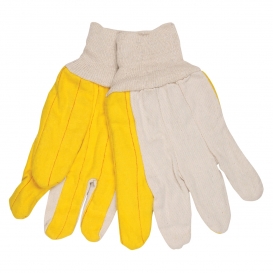 Memphis 8516 Golden Chore Gloves - Fleece Quilted Palm - Knit Wrist
