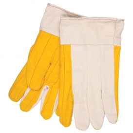 MCR Safety 8516S Golden Fleece Quilted Palm Chore Gloves - 2.5\