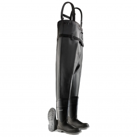 Dunlop 86067 Chest Wader with Steel Toe Boots