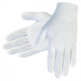 MCR Safety 8610 Ladies Inspection Gloves - Cotton/Polyester Lisle - Unhemmed