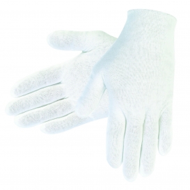 Memphis 8610C Ladies Inspector Gloves - Cotton Lisle - White