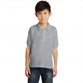 Gildan 8800B Youth DryBlend Jersey Knit Sport Shirt - Sport Grey
