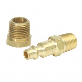 North Safety Hansen Male Coupler for 1/2 inch I.D. Hose or Female Coupler
