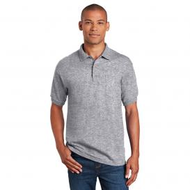 Gildan 8900 DryBlend Jersey Knit Sport Shirt with Pocket - Sport Grey