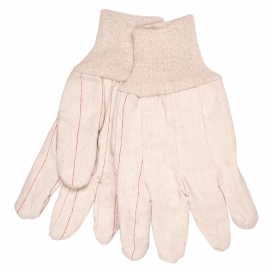 Memphis 9018 Double Palm Gloves - 18 oz. Nap-In Cotton Blend - Knit Wrist