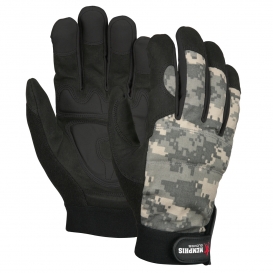 Memphis 905WW Multi-Task Gloves - Synthetic Leather Padded Palm - Digital Camo