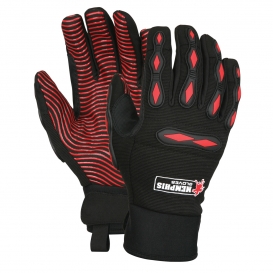 Memphis 908 Multi-Task Gloves - Synthetic Palm with Silicone Wave Grip - TPR Back