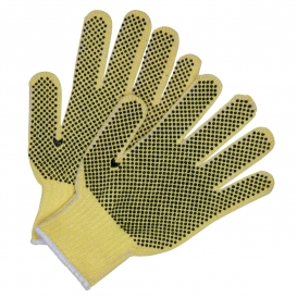MCR Safety 9363E Economy Kevlar/Cotton Gloves - 7 Gauge - PVC Both Sides
