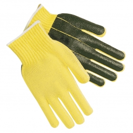 Memphis 9368 PVC Coated Gloves - 7 Gauge Kevlar - Yellow