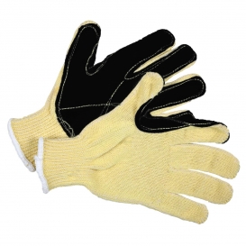 Memphis 9380 Kevlar Leather Palm Gloves - 7 Gauge Kevlar Outer/Cotton Inner Shell