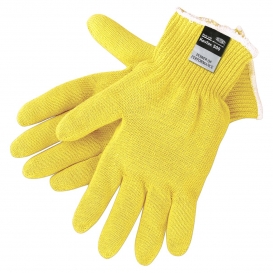MCR Safety 9390 String Knit Gloves - 10 Gauge Dupont Kevlar Fibers - Cut Resistant - Yellow