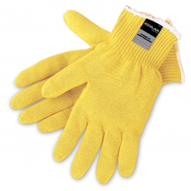 Memphis 9390 String Knit Gloves - 10 Gauge Dupont Kevlar Fibers - Cut Resistant - Yellow