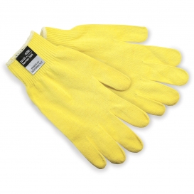 Memphis 9397 Kevlar Gloves - 13 Gauge Economy Ultra Lightweight Kevlar - Yellow