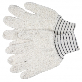 Memphis 9402KM Ladies Terrycloth Gloves - 18 oz. Loop- out Cotton/Polyester Blend - Knit Wrist