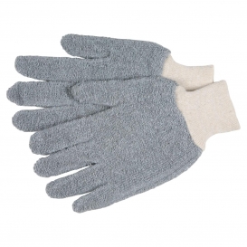 MCR Safety 9423KM Terrycloth String Knit Gloves - 18 oz. Regular Weight - Knit Wrist