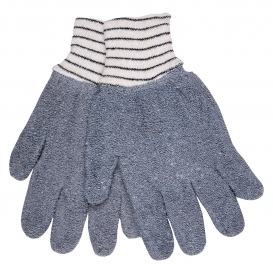 Memphis 9423KM Terrycloth String Knit Gloves - 18 oz. Regular Weight - Knit Wrist