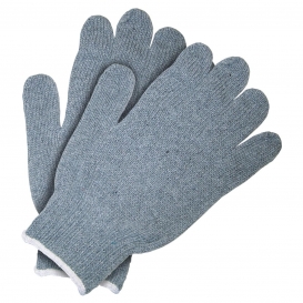 MCR Safety 9507LM Heavy Weight Cotton/Polyester String Knit Gloves (Large)