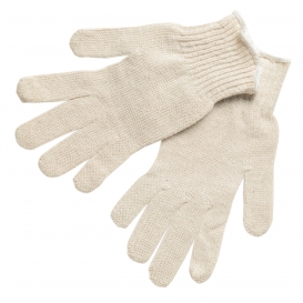 Memphis 9634 String Knit Gloves - 7 Gauge Economy Weight Cotton/Polyester - Natural