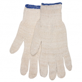 Memphis 9635 String Knit Gloves - 7 Gauge Cotton/Polyester - Hemmed - Natural