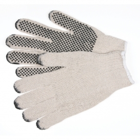 Pack of 16 Nylon Single Side Dot String Gloves Protective String Knit Gloves 