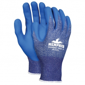 Memphis 9672DT Cut Resistant Gloves - 13 Gauge Dyneema Diamond Tech Shell - Bipolymer