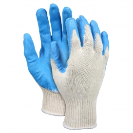 MCR Safety 9682L Latex Coated Gloves - 10 Gauge Cotton/Polyester Shell - Large
