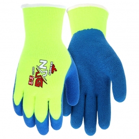 MCR Safety 9690Y NXG Latex Coated Gloves - 7 Gauge Acrylic Shell - Yellow