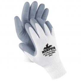 Memphis 9694 UltraTech Air Infused Nitrile Coated Palm Gloves - 15 Gauge Nylon