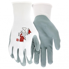 MCR Safety 9694 NXG Air Infused Nitrile Coated Palm Gloves - 15 Gauge Nylon