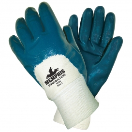 Memphis 9750 Predator Nitrile Palm Coated Gloves - Jersey Lined - Knit Wrist