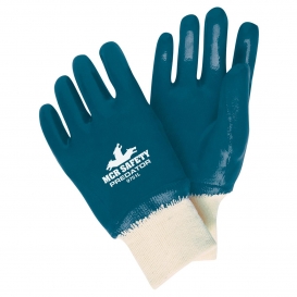 MCR Safety 9751 Predator Nitrile Fully Coated Gloves - Jersey Lining - Knit Wrist
