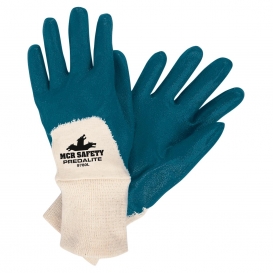 MCR Safety 9780 Predalite Light Nitrile Coated Palm Gloves - Interlock Lining - Knit Wrist