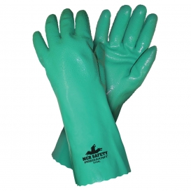MCR Safety 9784 Predaknit Full Rough Nitrile Coated Gloves - 14\