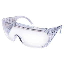 MCR Safety 9800 98 Safety Glasses - Clear Frame - Clear Uncoated Lens