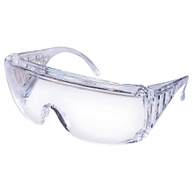 MCR Safety 9810 98 Series Safety Glasses - Clear Frame - Clear Coated Lens