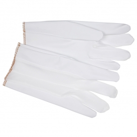 Memphis 9875 Ladies Vinyl Laminated Gloves - Nylon Vented Back - Slip on Wrist